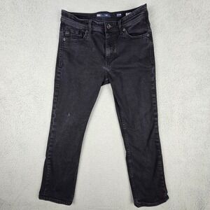 BKE Tyler Mens Jeans 33x30 Black Wash Stretch Slim Straight Denim
